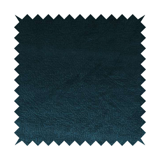 Plaza Opulence Soft Textured Velvet Furnishing Fabric In Navy Blue