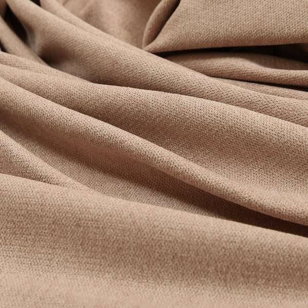 Rachel Soft Texture Chenille Upholstery Fabric Soft Pink Colour