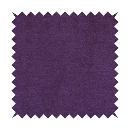 Rachel Soft Texture Chenille Upholstery Fabric Purple Colour - Handmade Cushions