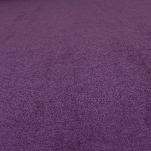 Rachel Soft Texture Chenille Upholstery Fabric Purple Colour - Roman Blinds