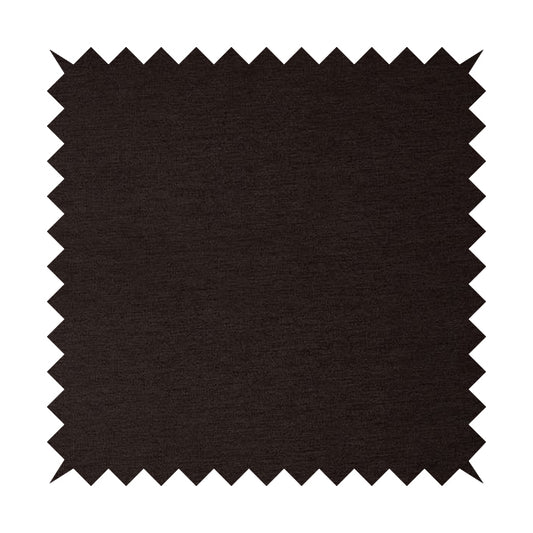 Rachel Soft Texture Chenille Upholstery Fabric Brown Colour