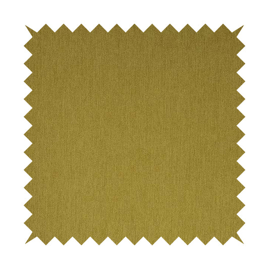 Rachel Soft Texture Chenille Upholstery Fabric Yellow Colour