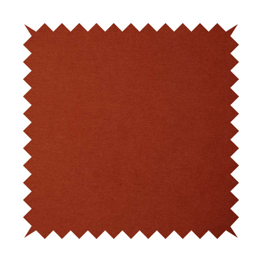 Rachel Soft Texture Chenille Upholstery Fabric Orange Colour