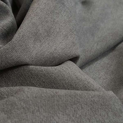 Rachel Soft Texture Chenille Upholstery Fabric Grey Colour - Roman Blinds