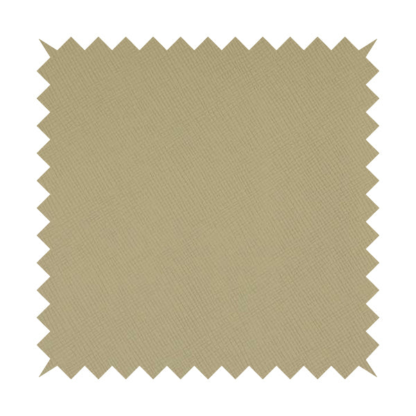 Rhodes Faux Leather In Soft Textured Matt Finish Beige Colour Upholstery Fabric