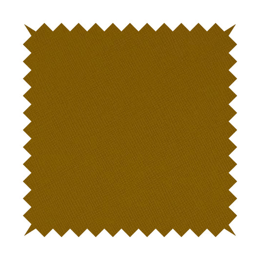 Rhodes Faux Leather In Soft Textured Matt Finish Yellow Colour Upholstery Fabric