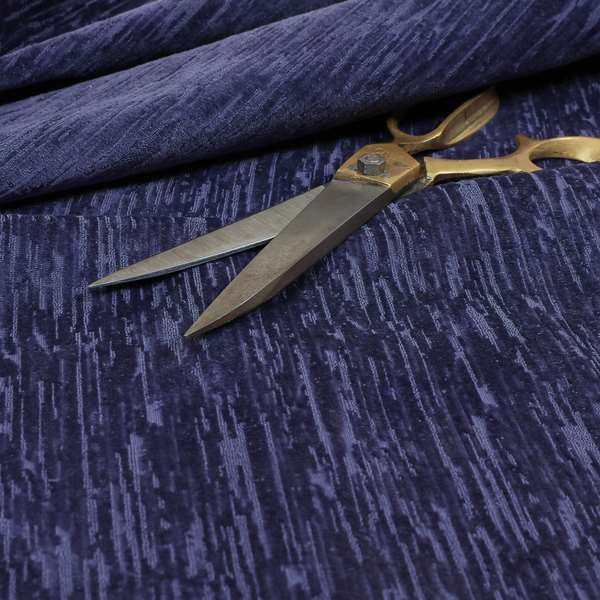 Rio Soft Textured Velvet Upholstery Fabrics In Purple Colour - Roman Blinds