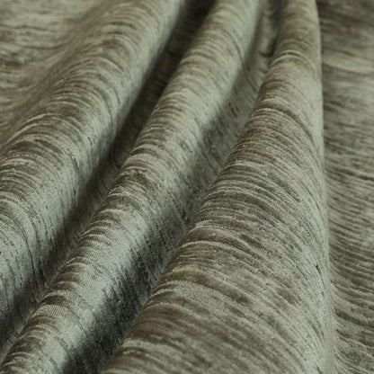 Rio Soft Textured Velvet Upholstery Fabrics In Grey Colour