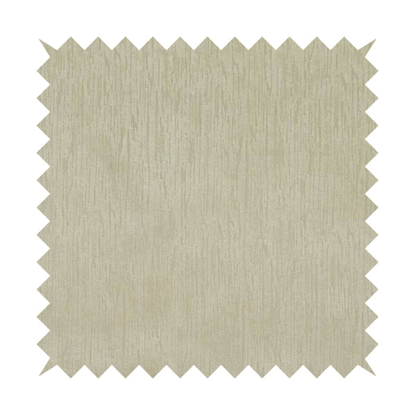 Rio Soft Textured Velvet Upholstery Fabrics In Cream Colour - Made To Measure Curtains