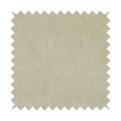 Rio Soft Textured Velvet Upholstery Fabrics In Cream Colour - Made To Measure Curtains