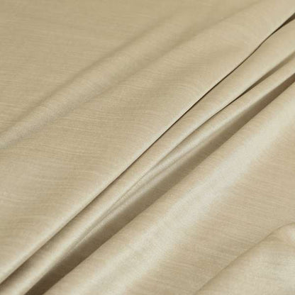 Rome Designer Silk Shine Velvet Effect Chenille Plain Furnishing Fabric In White Silver Colour