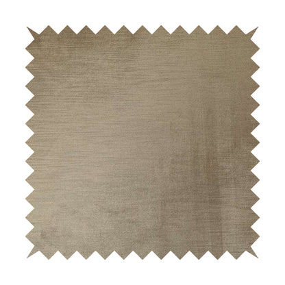 Rome Designer Silk Shine Velvet Effect Chenille Plain Furnishing Fabric In Bronze Colour - Made To Measure Curtains