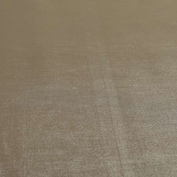 Rome Designer Silk Shine Velvet Effect Chenille Plain Furnishing Fabric In Bronze Colour - Roman Blinds