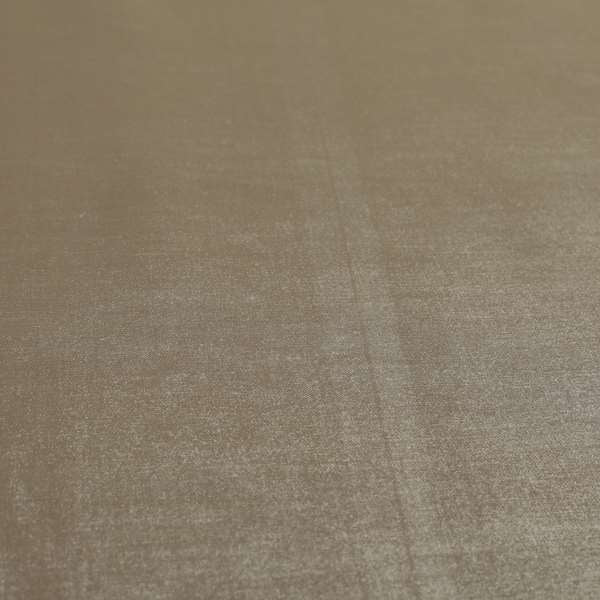 Rome Designer Silk Shine Velvet Effect Chenille Plain Furnishing Fabric In Bronze Colour - Handmade Cushions