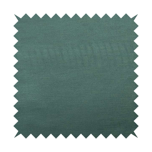 Rome Designer Silk Shine Velvet Effect Chenille Plain Furnishing Fabric In Blue Teal Colour - Made To Measure Curtains