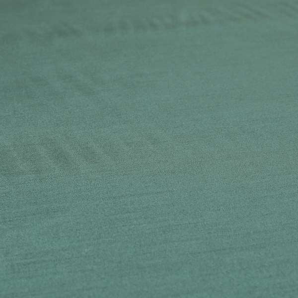 Rome Designer Silk Shine Velvet Effect Chenille Plain Furnishing Fabric In Blue Teal Colour - Made To Measure Curtains