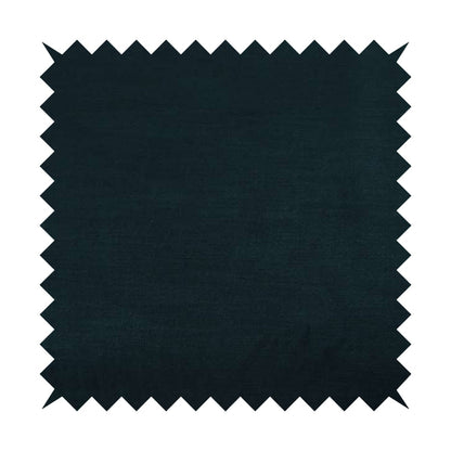 Rome Designer Silk Shine Velvet Effect Chenille Plain Furnishing Fabric In Midnight Blue Colour - Made To Measure Curtains