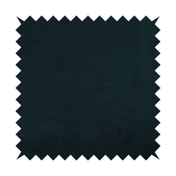 Rome Designer Silk Shine Velvet Effect Chenille Plain Furnishing Fabric In Midnight Blue Colour