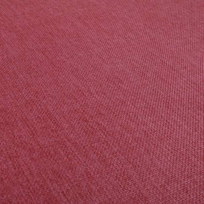 Romeo Modern Furnishing Soft Textured Plain Jacquard Basket Weave Fabric In Pink Colour - Roman Blinds