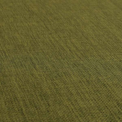 Romeo Modern Furnishing Soft Textured Plain Jacquard Basket Weave Fabric In Kaki Green Colour - Handmade Cushions