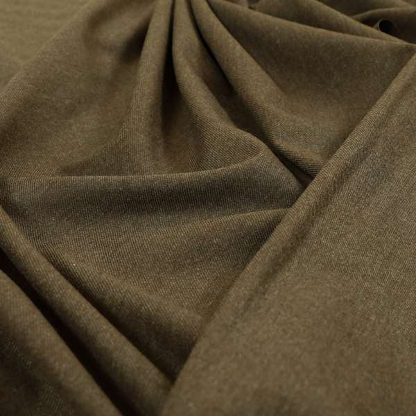 Brown Colour Plain Wool Furnishing Fabric SJ160518-76