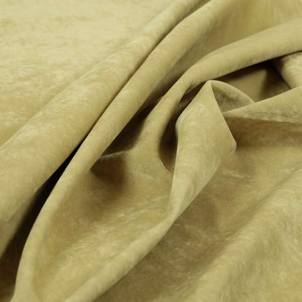 Soft Beige Colour Velvet Effect Upholstery Fabric SS070715-71