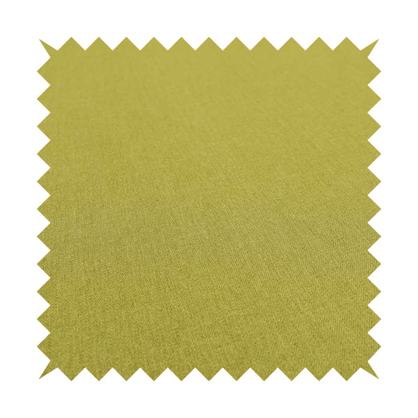 Soft Smooth Thin Green Chenille Like Linen Effect Upholstery Material Fabric SS160215-02