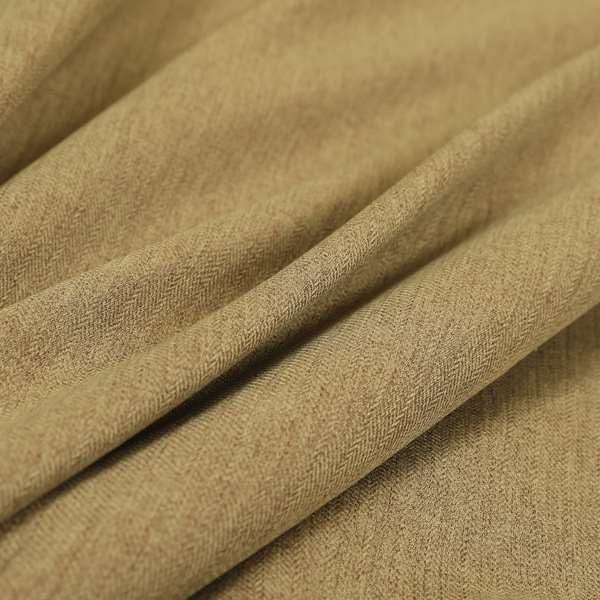 Soft Smooth Thin Light Brown Chenille Like Linen Effect Upholstery Material Fabric SS160215-25