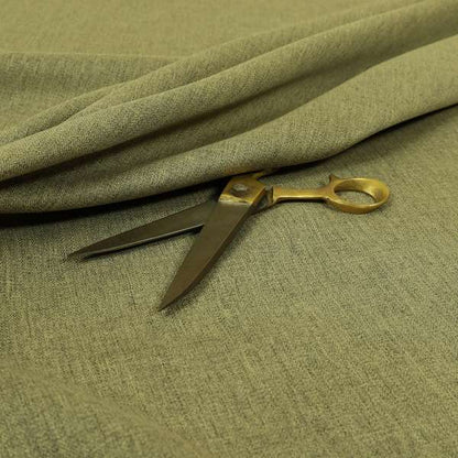 Soft Smooth Light Hay Brown Colour Chenille Like Linen Effect Upholstery Fabric SS200215-03