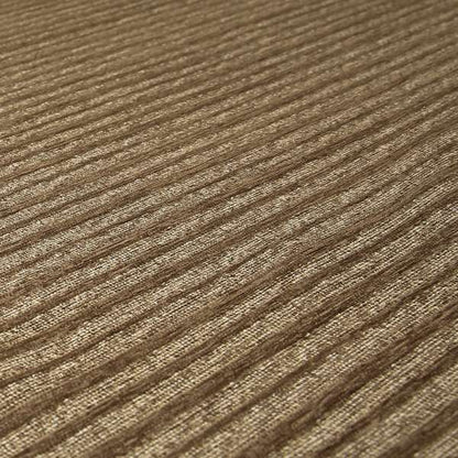 Heavyweight Designer Brown Stripes Pattern Upholstery Fabric SS240315-03