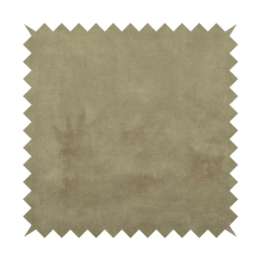 Saluzzo Beige Colour Velvet Smooth Ribbed Velveteen Textured Upholstery Fabric