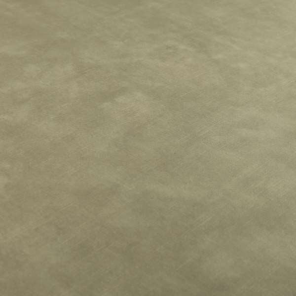 Saluzzo Beige Colour Velvet Smooth Ribbed Velveteen Textured Upholstery Fabric - Roman Blinds