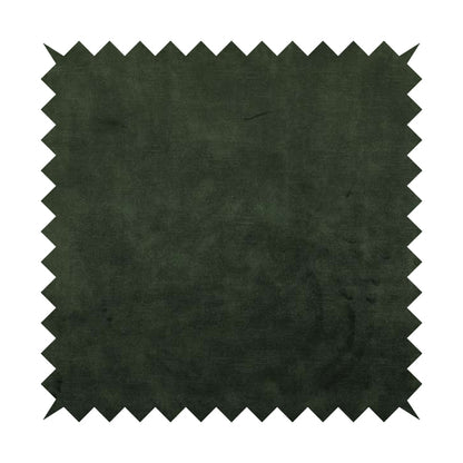 Saluzzo Green Colour Velvet Smooth Ribbed Velveteen Textured Upholstery Fabric - Handmade Cushions