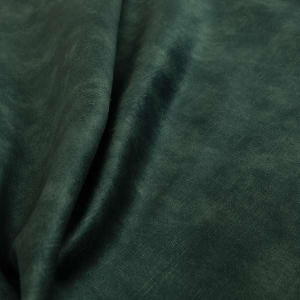 Saluzzo Blue Colour Velvet Smooth Ribbed Velveteen Textured Upholstery Fabric - Roman Blinds