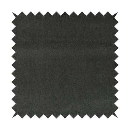 Samaya Cotton Velvet Soft Pastel Coloured Fabric In Grey Black - Roman Blinds