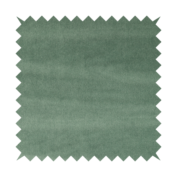 Samaya Cotton Velvet Soft Pastel Coloured Fabric In Green - Roman Blinds