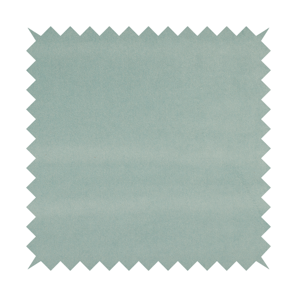 Samaya Cotton Velvet Soft Pastel Coloured Fabric In Sky Blue - Roman Blinds