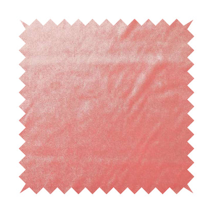 Savoy Lustrous Plain Velvet Upholstery Fabrics In Pink Colour