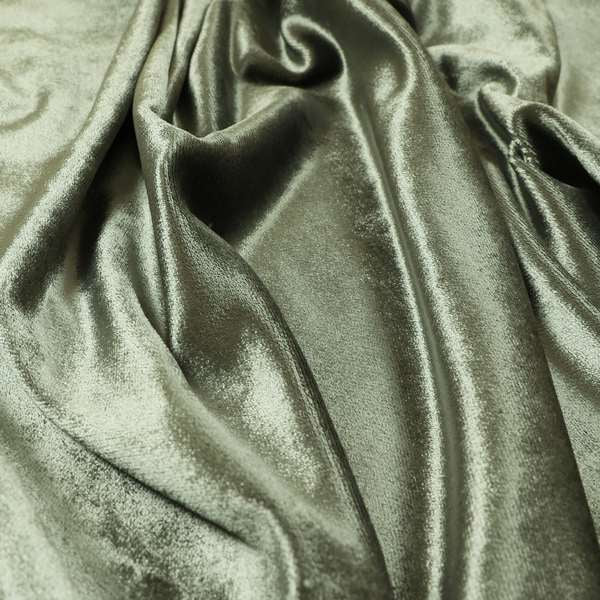 Savoy Lustrous Plain Velvet Upholstery Fabrics In Charcoal Grey Colour - Made To Measure Curtains