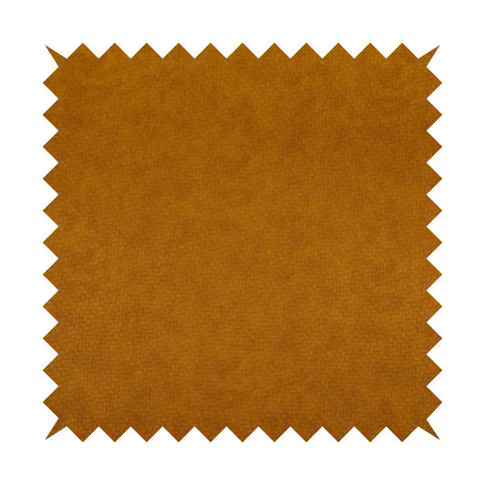 Selvaggio Basket Weave Semi Plain Pattern Faux Leather Upholstery Vinyl In Tan Colour