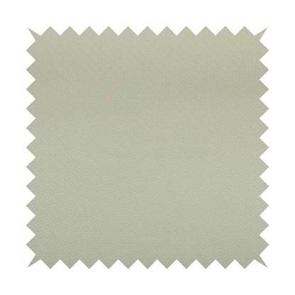 Selvaggio Basket Weave Semi Plain Pattern Faux Leather Upholstery Vinyl In White Colour