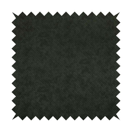 Selvaggio Basket Weave Semi Plain Pattern Faux Leather Upholstery Vinyl In Grey Colour