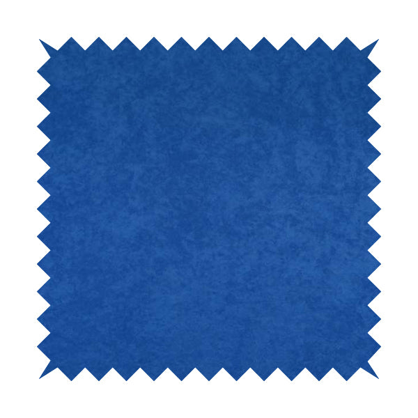 Sicily Soft Lightweight Low Pile Velvet Upholstery Fabric In Cobalt Blue Colours - Roman Blinds