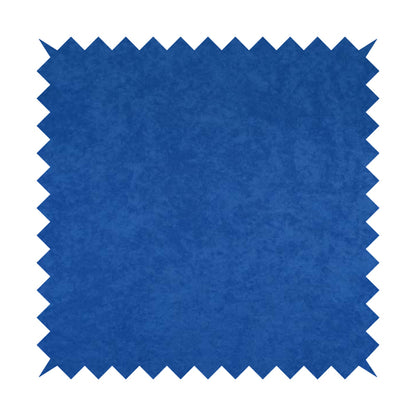 Sicily Soft Lightweight Low Pile Velvet Upholstery Fabric In Cobalt Blue Colours - Roman Blinds