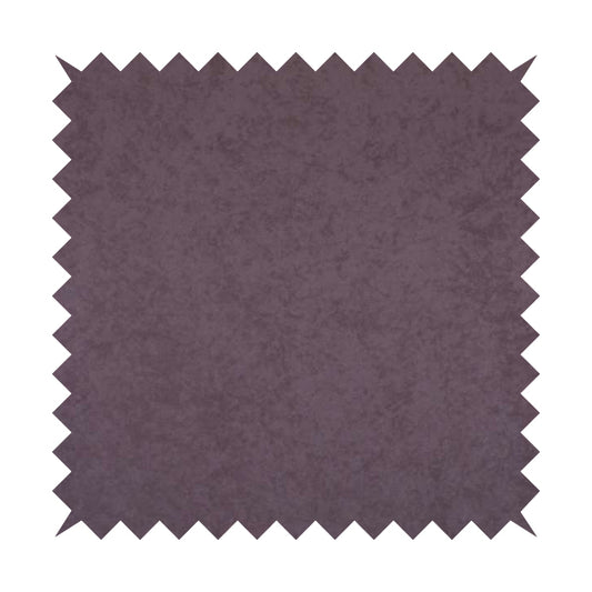 Sicily Soft Lightweight Low Pile Velvet Upholstery Fabric In Purple Colours