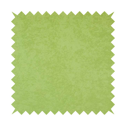 Sicily Soft Lightweight Low Pile Velvet Upholstery Fabric In Lime Green Colour - Made To Measure Curtains