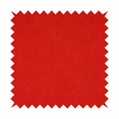 Sicily Soft Lightweight Low Pile Velvet Upholstery Fabric In Red Colour - Roman Blinds