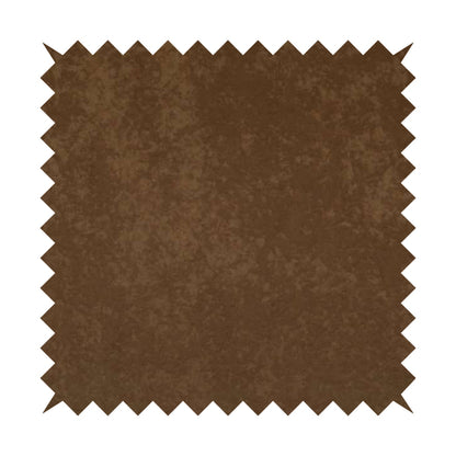 Sicily Soft Lightweight Low Pile Velvet Upholstery Fabric In Brown Colour