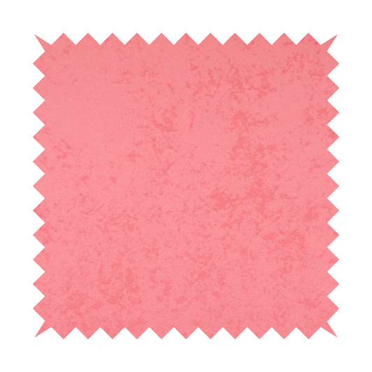 Sicily Soft Lightweight Low Pile Velvet Upholstery Fabric In Pink Colour