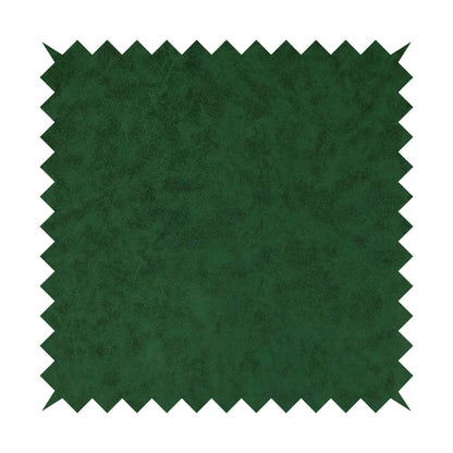 Sienna Faux Nubuck Green Colour Leather Soft Semi Sueded Finish Upholstery Fabric